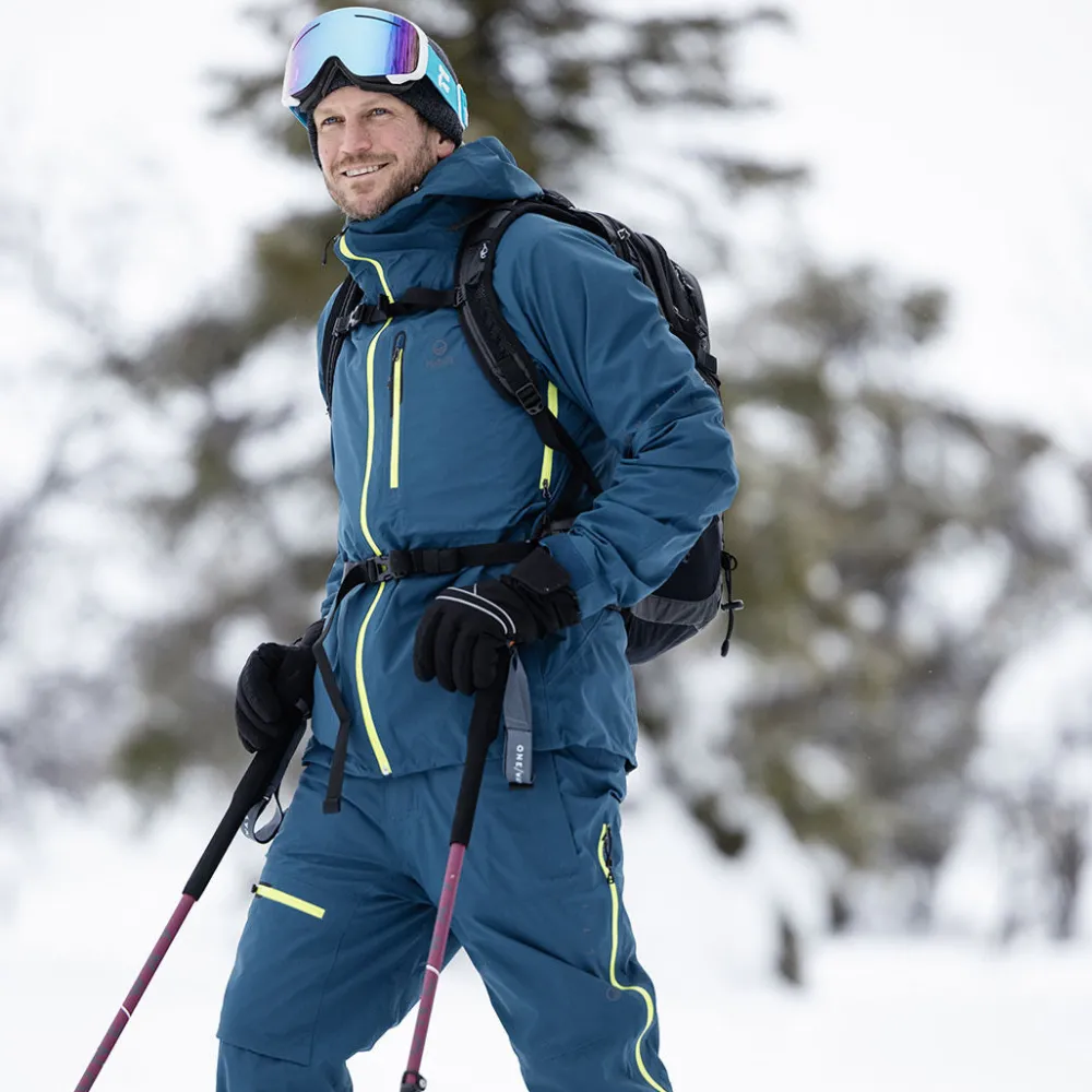 Halti Ulkoiluvaatteet|Ski Touring Vaatteet<Alpine 3L DrymaxX Kuorihousut Miesten