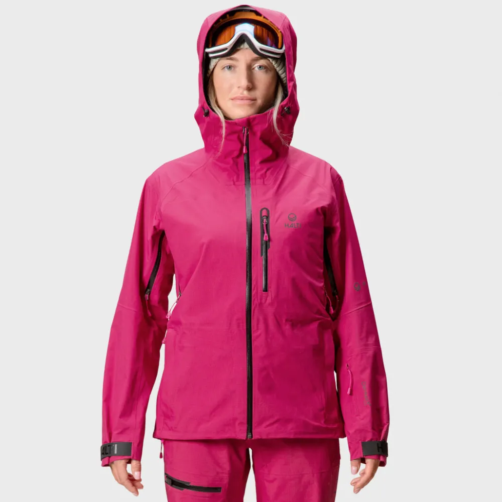 Halti Lasketteluvaatteet|Ski Touring Vaatteet<Alpine 3L DrymaxX Kuoritakki Naisten