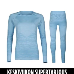 Halti Ulkoiluvaatteet|Alusasut<Free Recy Seamless Kerrasto Naisten